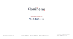 Desktop Screenshot of flowtherm.com.au