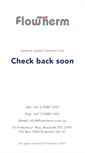 Mobile Screenshot of flowtherm.com.au